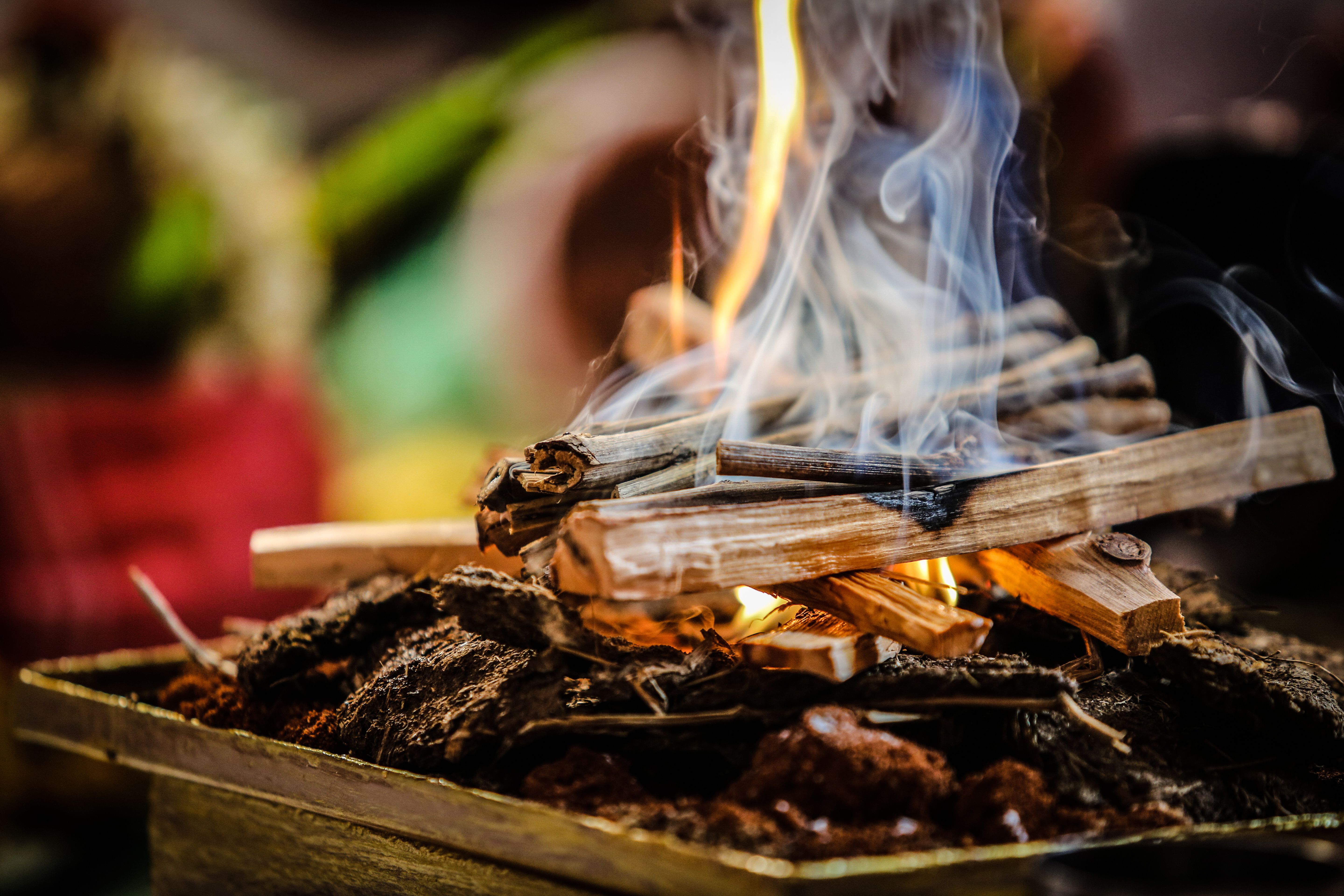 Sacred fire ceremony